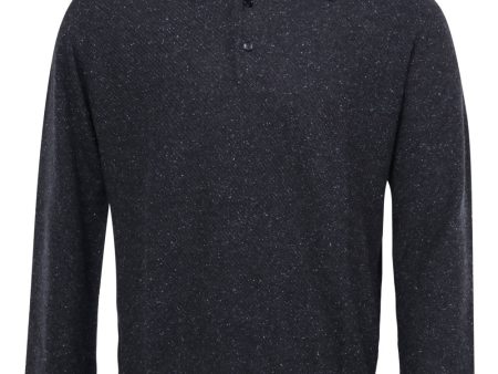 Anthracite Long Sleeve Polo Online Hot Sale