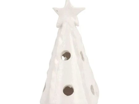 White Foresta Mini Ribbon Tree Online Hot Sale