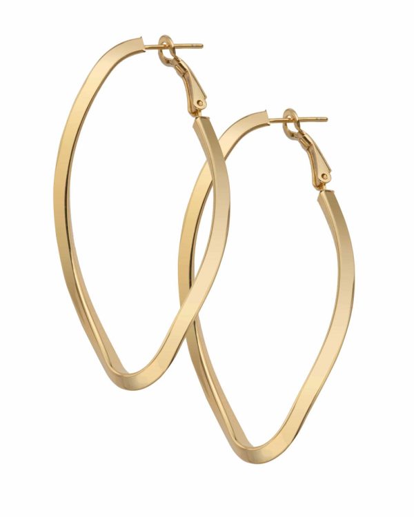 Alex 2.5” Hoop Earrings Online