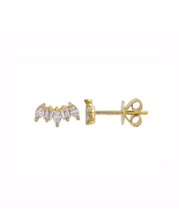 Samira 13 Diamond Stud Earring Fashion